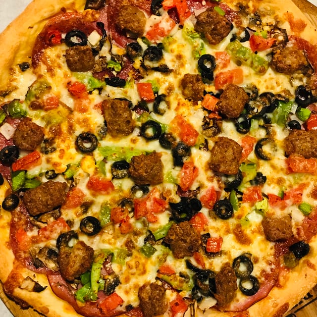Alberona's Special Pizza.