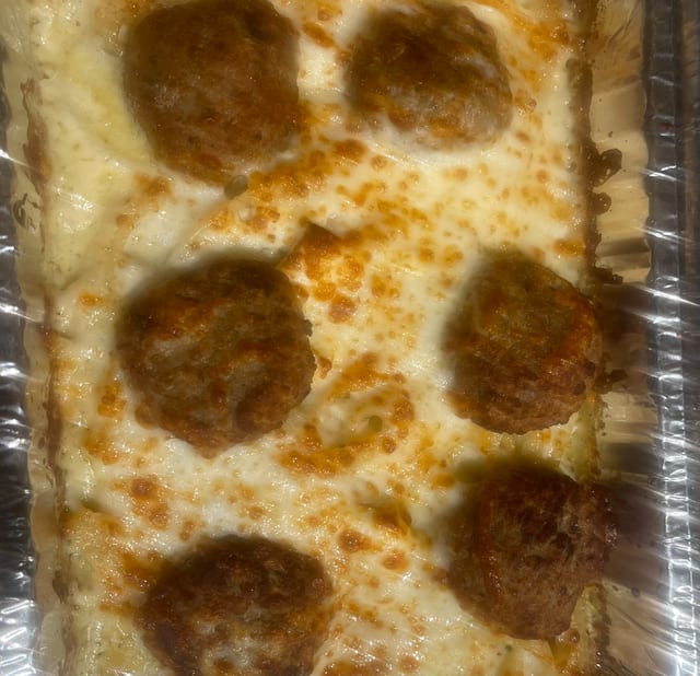 Baked Fettuccine Formaggio.