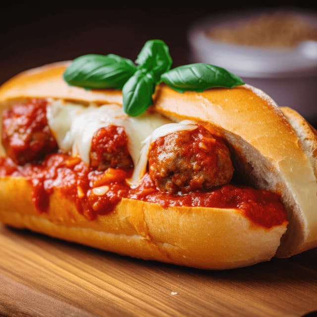 Meatball Sandwich.