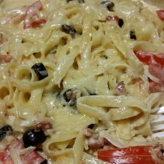Fettuccine Carbonara Special