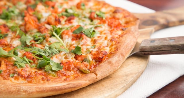 Tandoori Chicken Pizza.