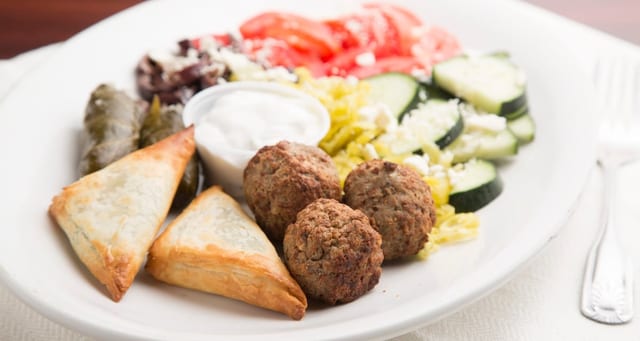 Greek Platter.