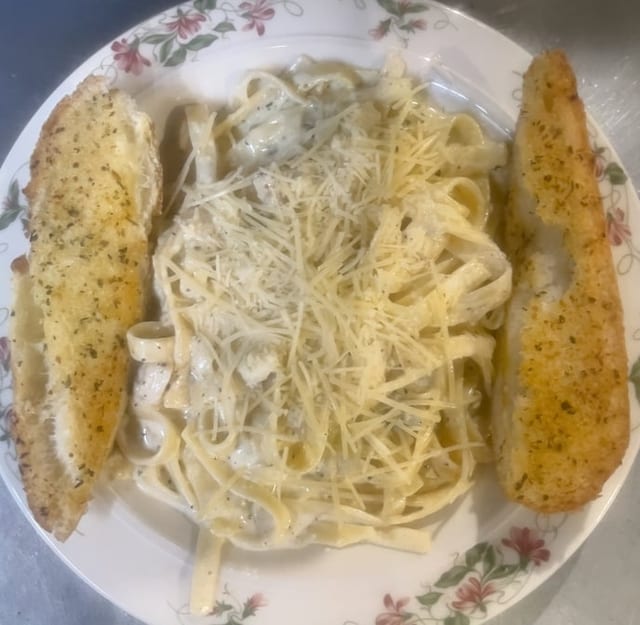 Chicken Fettuccine.