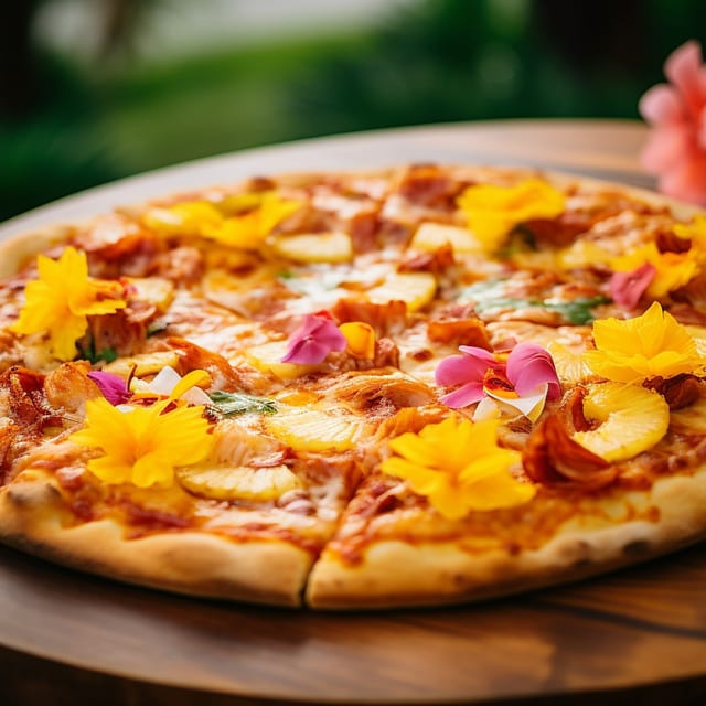 Hawaiian Passion Pizza.